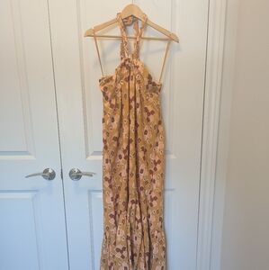 Aerie Halter Maxi Dress In Size Large NWT